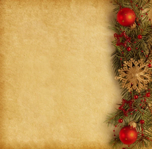 Christmas border — Stock Photo, Image