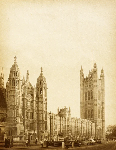 Σπίτια του Κοινοβουλίου στο Λονδίνο, Ηνωμένο Βασίλειο — Φωτογραφία Αρχείου