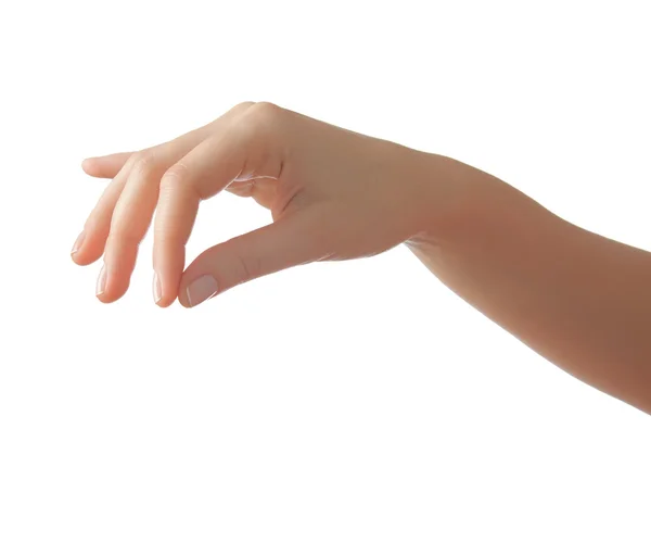 Mâna care trage sforile — Fotografie, imagine de stoc