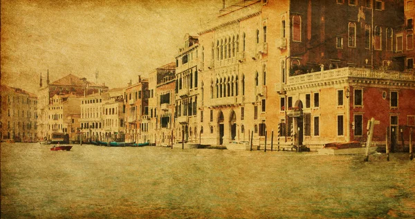 Het Canal Grande in Venetië, Italië. — Stockfoto