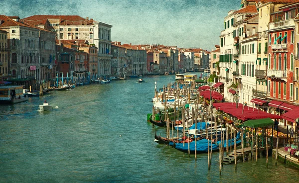 Den stora kanalen i venice — Stockfoto