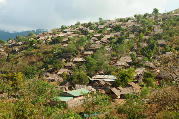 Birmese vluchtelingenkamp — Stockfoto
