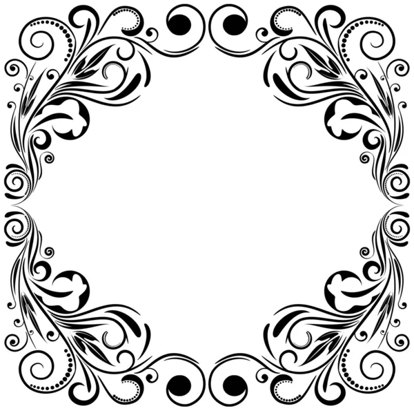 Marco ornamento vintage . — Vector de stock