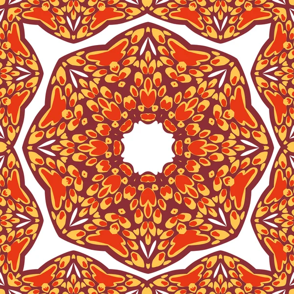 Cercle ornement floral . — Image vectorielle