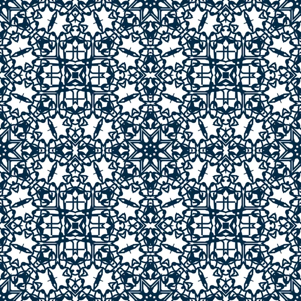 Abstract ornament achtergrond, naadloze patroon — Stockvector