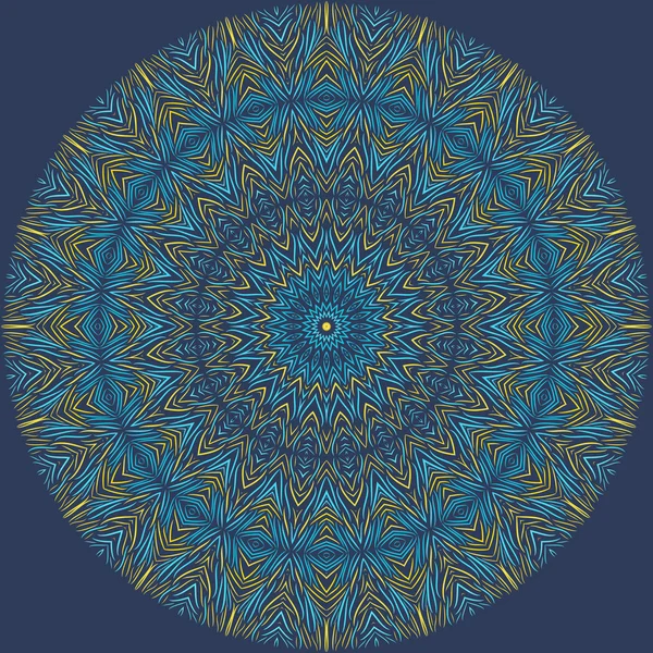 Cercle ornement floral . — Image vectorielle