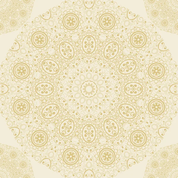 Fondo de ornamento abstracto, patrón sin costuras — Vector de stock