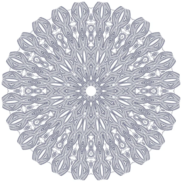 Cirkel floral ornament — Stockvector