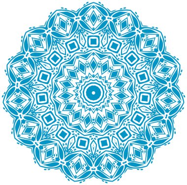 Daire çiçek süsleme