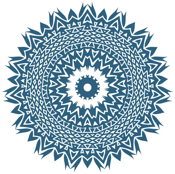 Cercle ornement floral — Image vectorielle