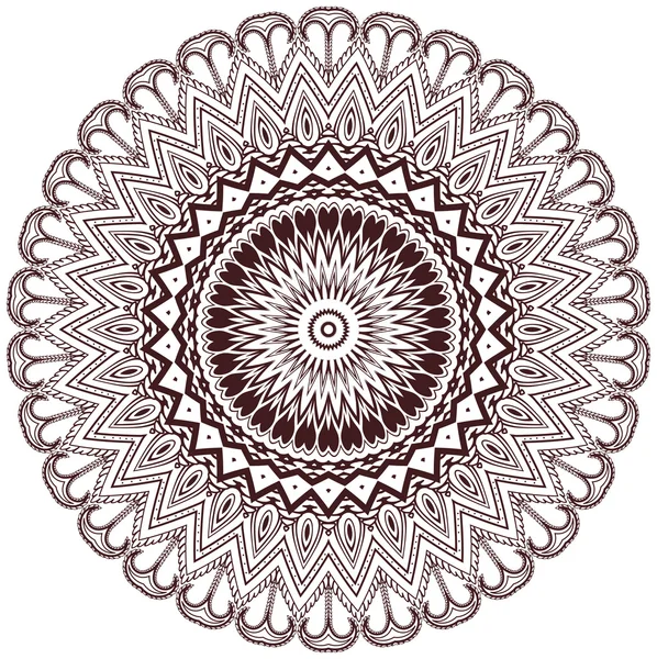 Κύκλος floral στολίδι — Διανυσματικό Αρχείο