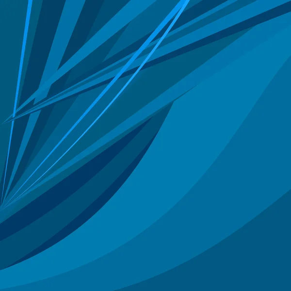 Fondo azul abstracto. — Vector de stock