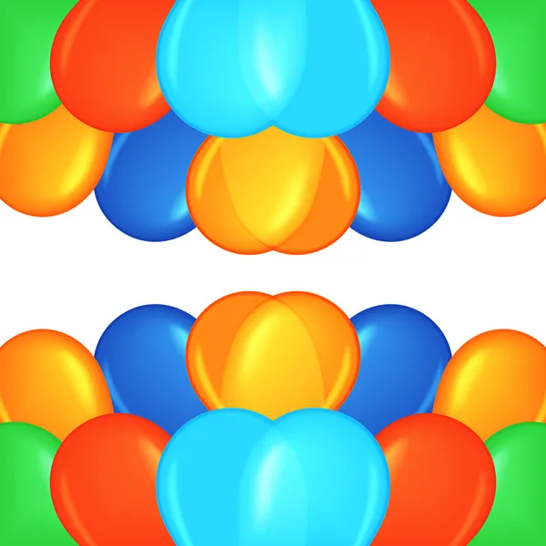 Färgade ballonger. — Stock vektor