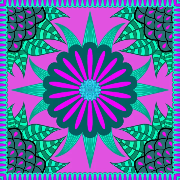 Bandana de Paisley. — Vector de stock