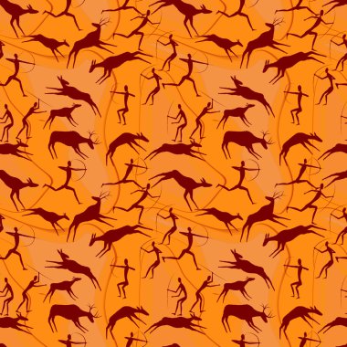 rakamlar ilkel mağara