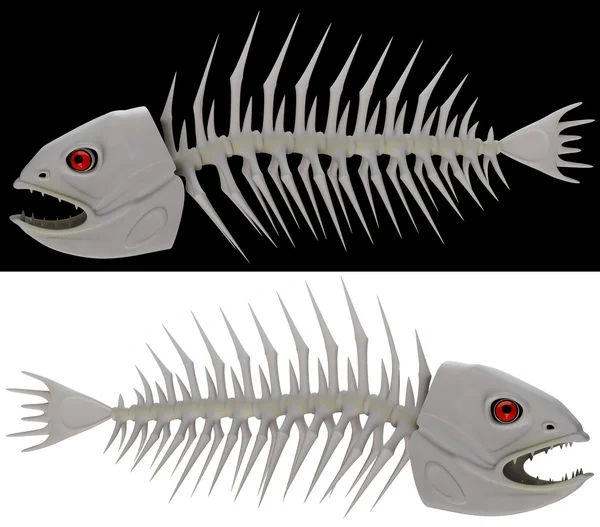 Skeleton of a fish — Stock Photo, Image