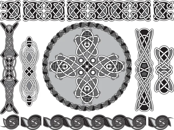 Stile celtico tradizionale — Vettoriale Stock