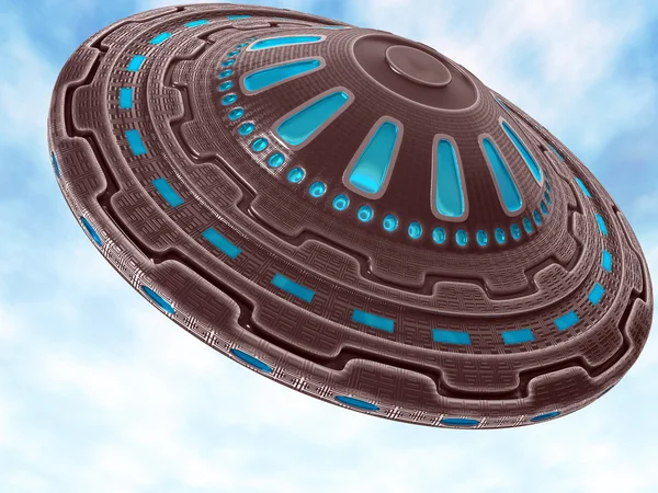 UFO 3d — Stock Photo, Image