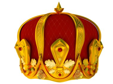 Royal gold crown clipart