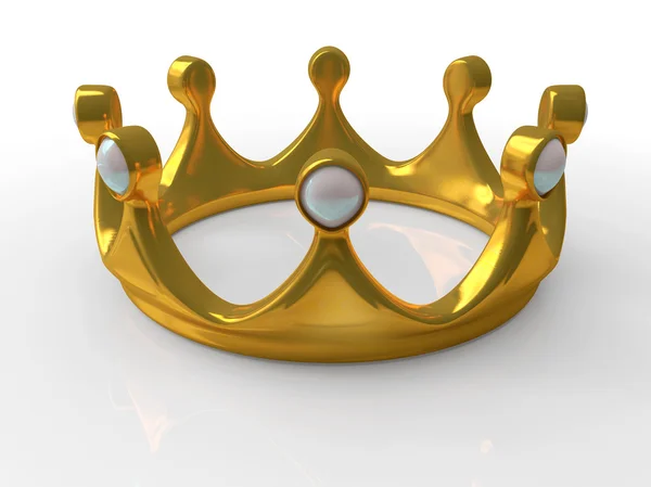 Ancient gold crown — Stock Photo, Image