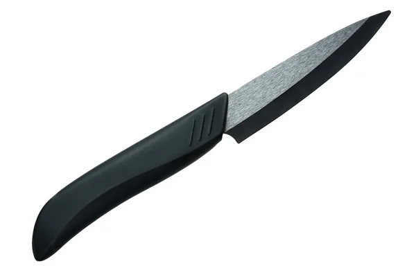 Fekete kerámia kés — Stock Fotó