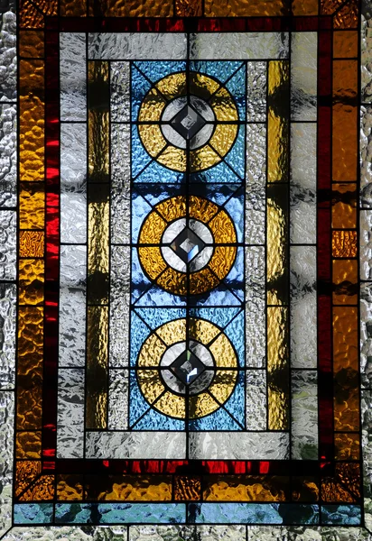 Stained-glass Window in Church — Stock Photo, Image