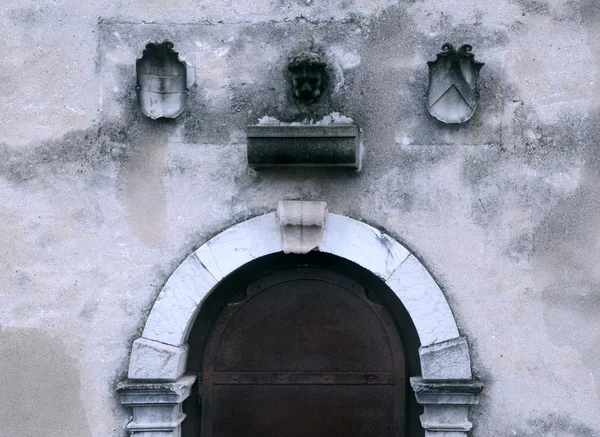 Parte dell'ingresso medievale — Foto Stock