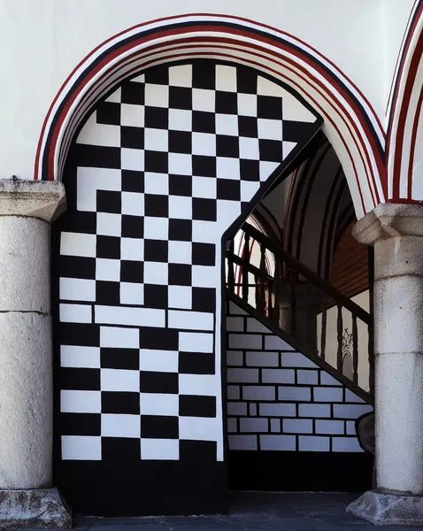 Detail of the Rila Monastery — Stock Photo, Image