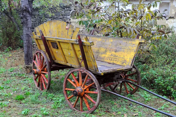 Vintage Wooden Cart — Stock Photo, Image