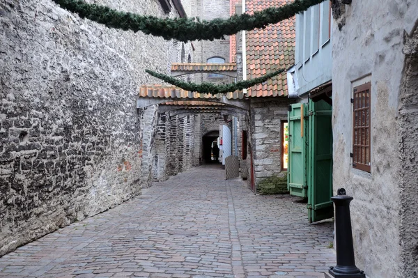 Carril medieval en el casco antiguo — Foto de Stock