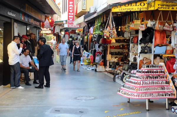 Área de mercado em Kusadasi — Fotografia de Stock