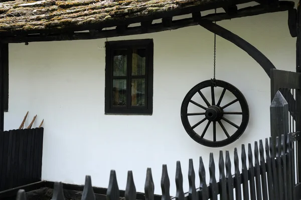 Parte da tradicional casa búlgara — Fotografia de Stock