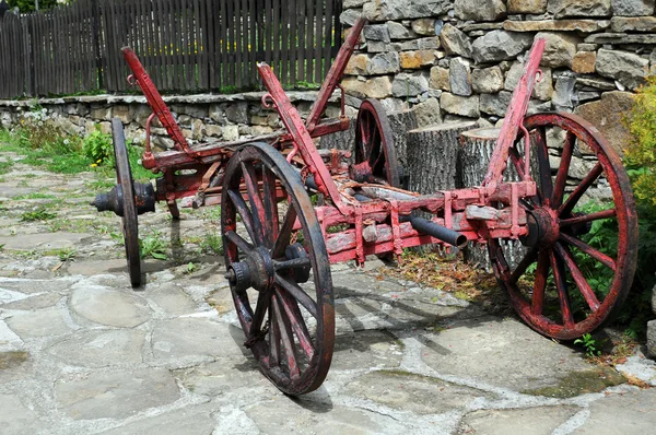 Vieux chariot vintage — Photo