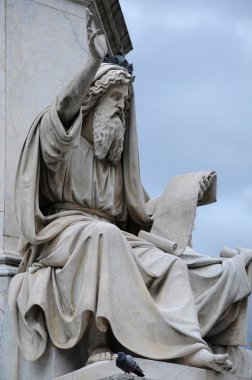 Statue of Ezekiel  clipart