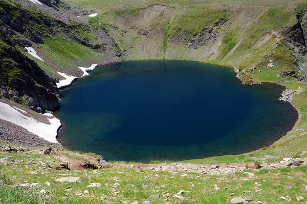 Le lac glaciaire des yeux — Photo