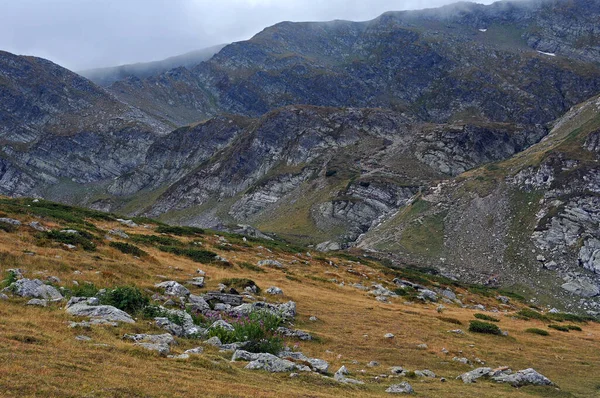 Pohled Pohoří Rila Národním Parku Seven Rila Lakes Bulharsku — Stock fotografie