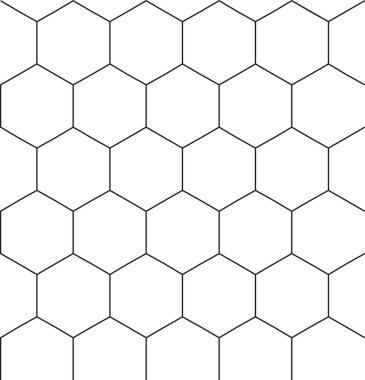 Altıgen seamless modeli