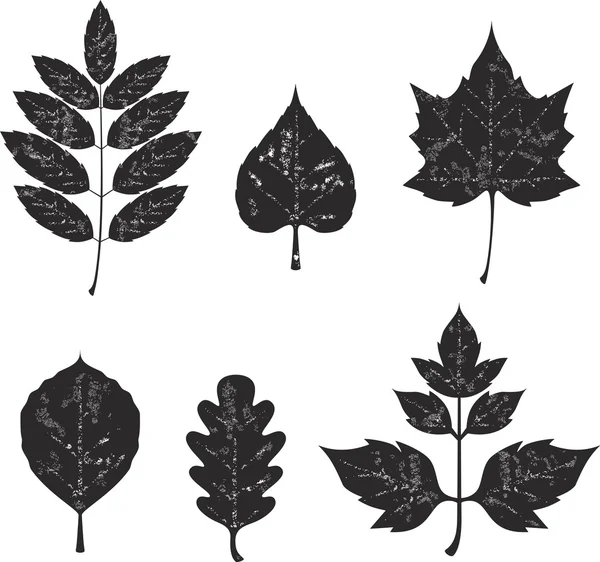 Autumn leaves seamless background for your design - Stok Vektor