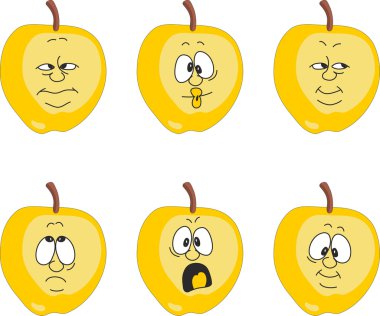 duygusal sarı elma ile ayarla