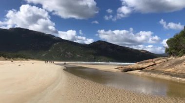 Wilsons Promontory, Victoria, Avustralya 'da güzel manzara.