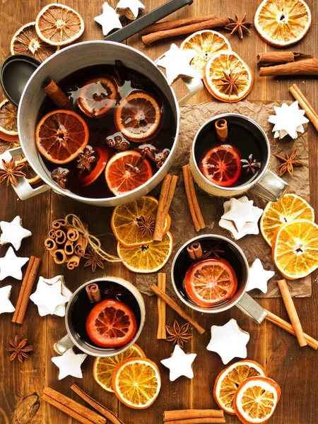 Mulled wine — Stock Photo, Image