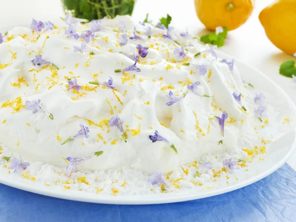 Pavlova tatlı — Stok fotoğraf