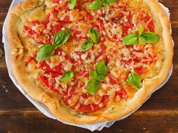 Pizza — Stockfoto