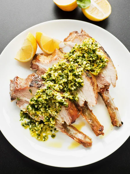 Costillas al horno —  Fotos de Stock