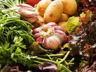 yeşillik ve sebzeler