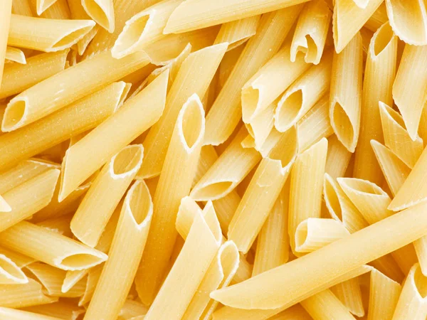 Macarrão Italiano Penne Close Fundo Dof Rasa — Fotografia de Stock