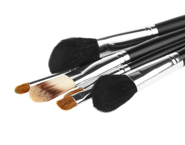 Make-up Pinsel isoliert über Weiß — Stockfoto