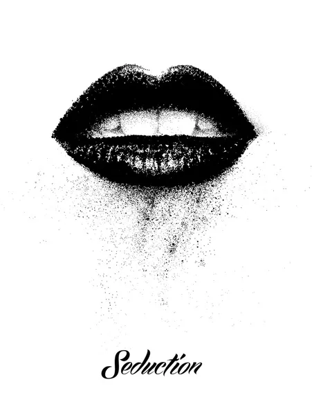 Labios — Vector de stock