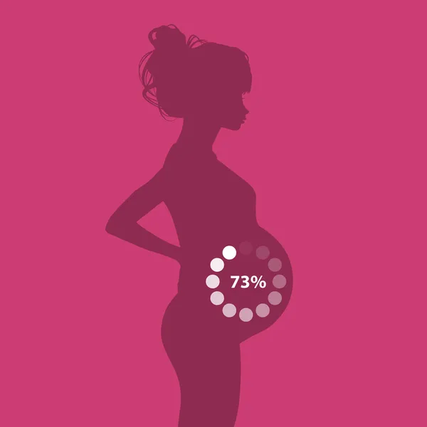 Έγκυος — Διανυσματικό Αρχείο