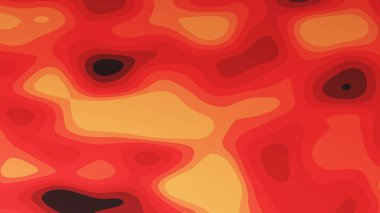 Eğri şekillerden oluşan renkli arkaplan.